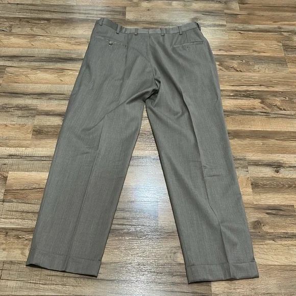 LORO PIANA MENS DRESS TROUSER PANTS 100 % WOOL Sz 38R - Picture 2 of 11